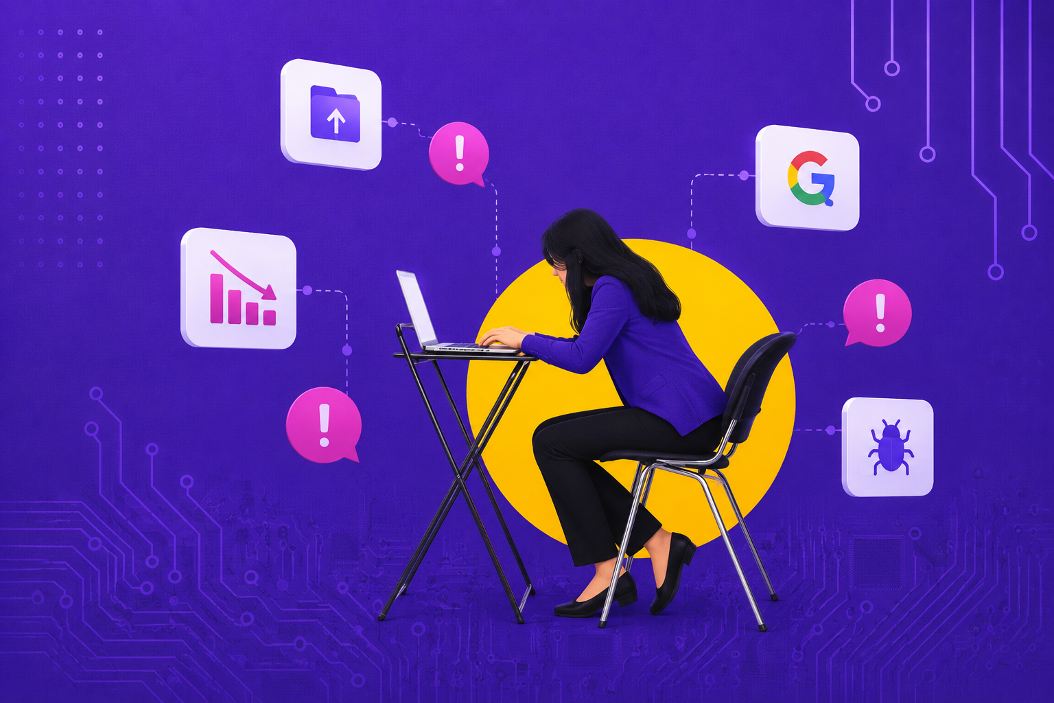Technical SEO Audit Illustration