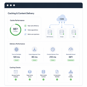 caching and content delivery