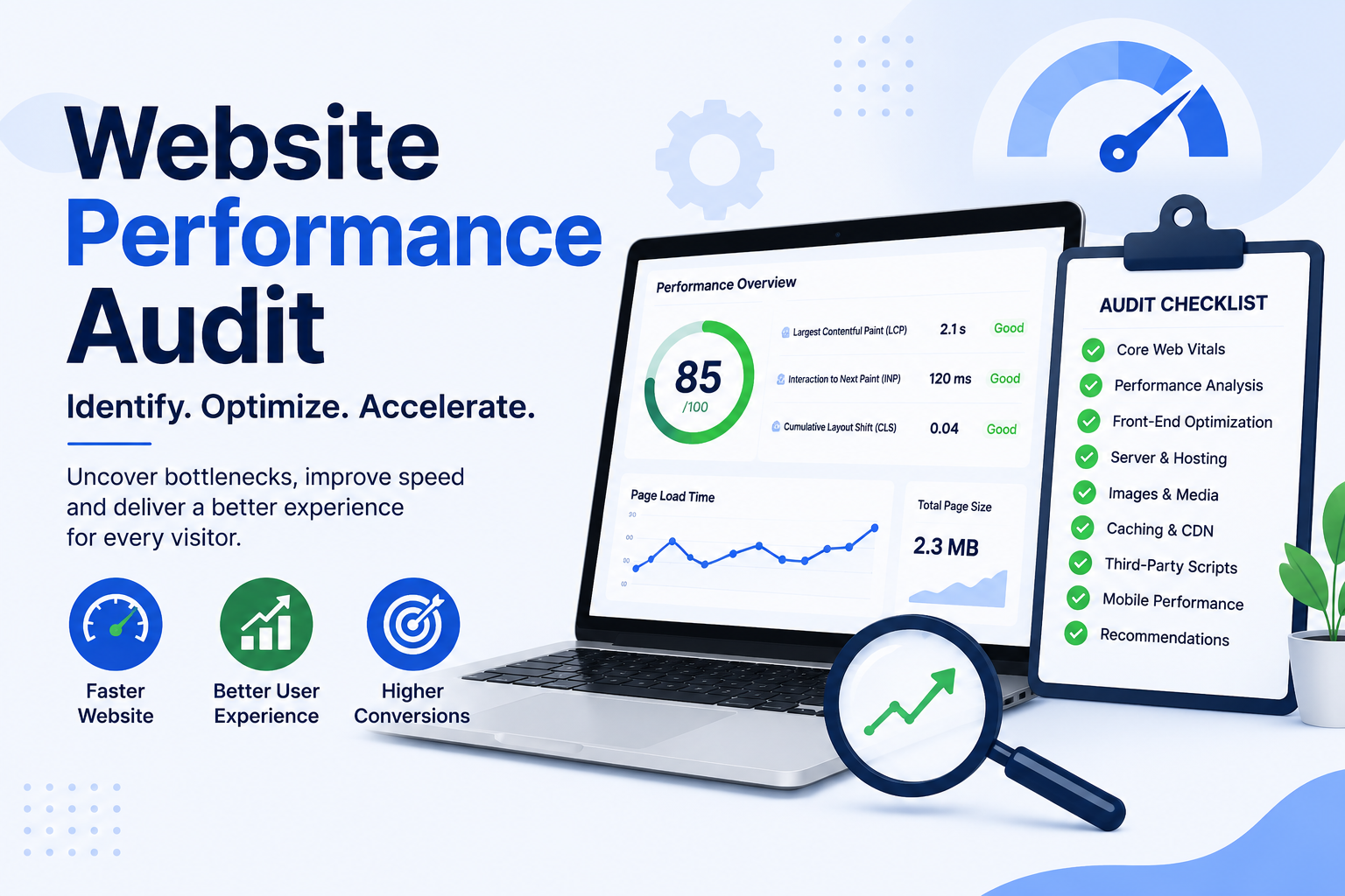 What is website performance audit